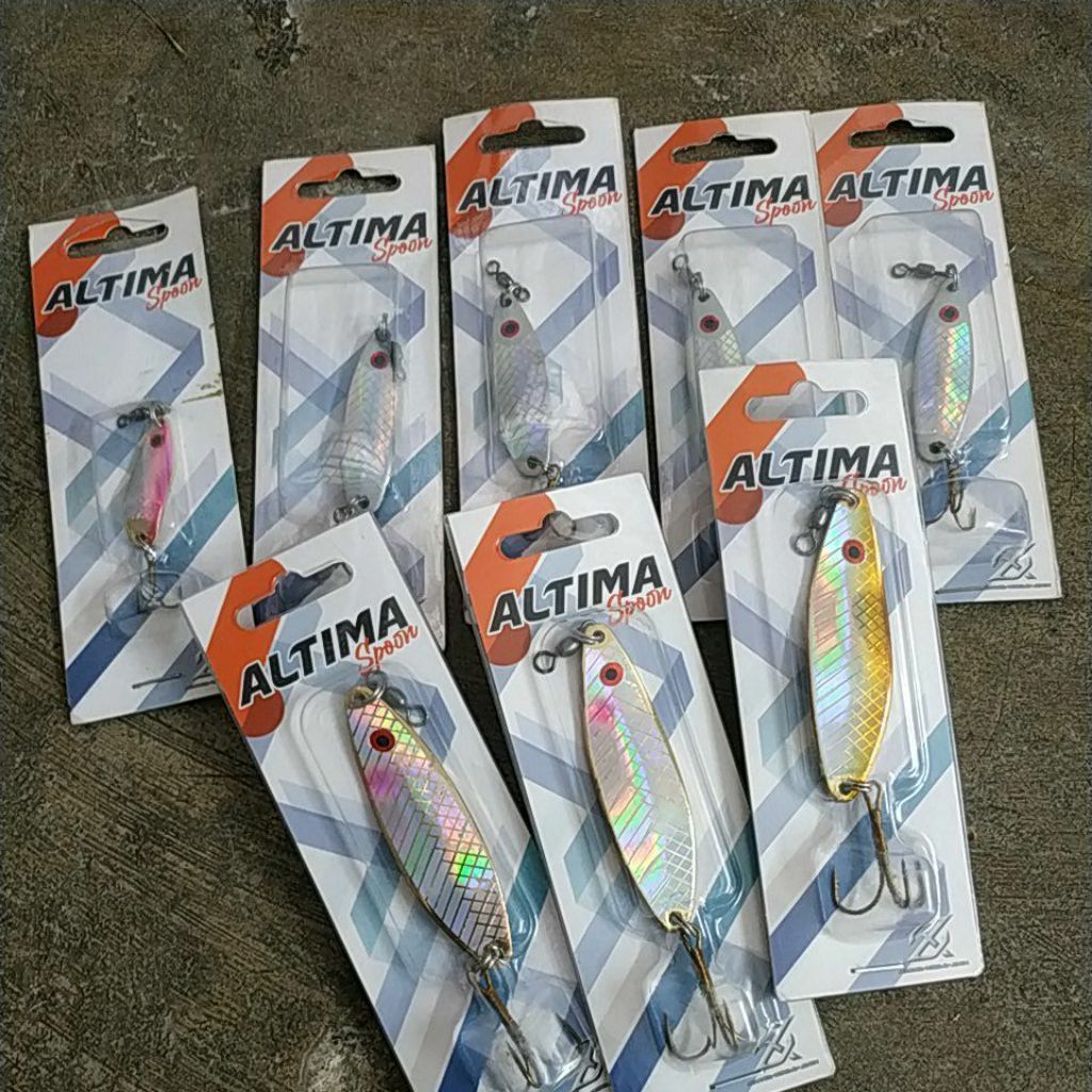lure spoon axz altima 5gr 7gr 12gr 20gr lure spon umpan casting berkualitas