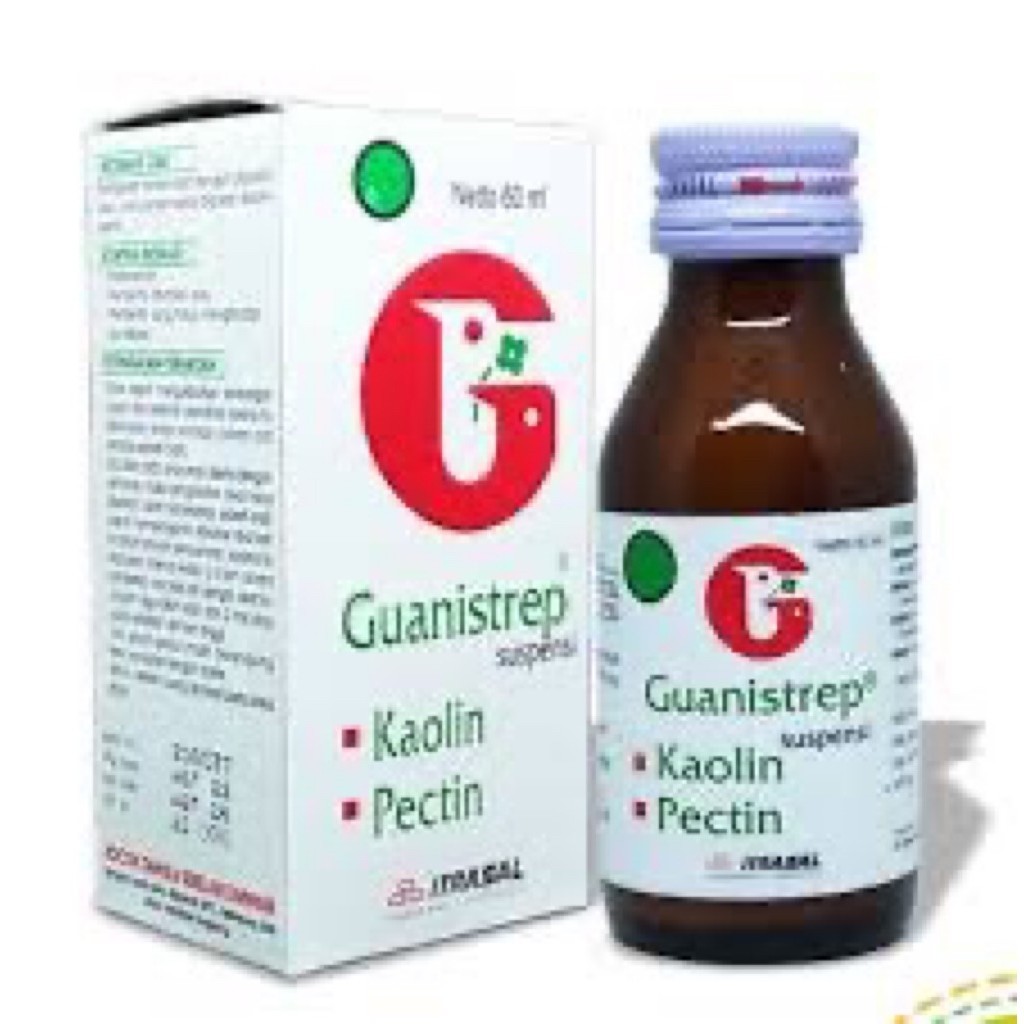 Guanistrep Suspensia Kaolin Pectin Sirup 60 ml