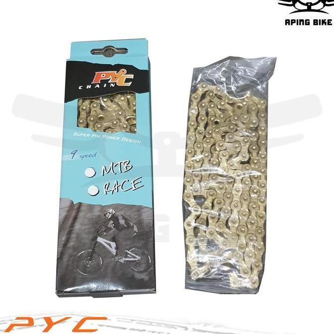 Rantai Sepeda 9 Speed Pyc P9002 Rante Chain Pyc P9002