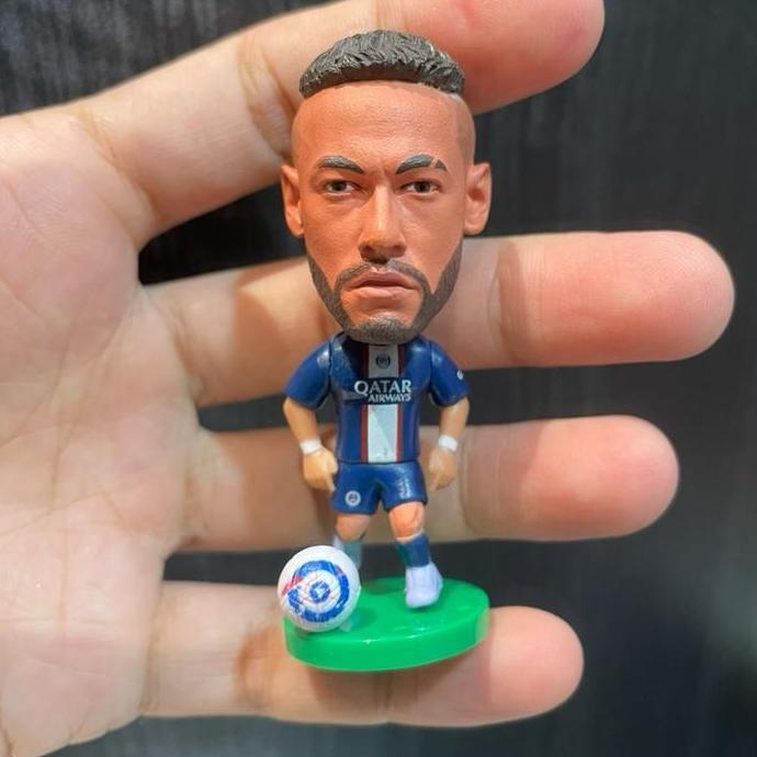 MISNAH78 - FIGURE MINIATUR PEMAIN BOLA PARIS SOCCERWE KODOTO / LIONEL MESSI SERGIO RAMOS KYLIAN MBAP