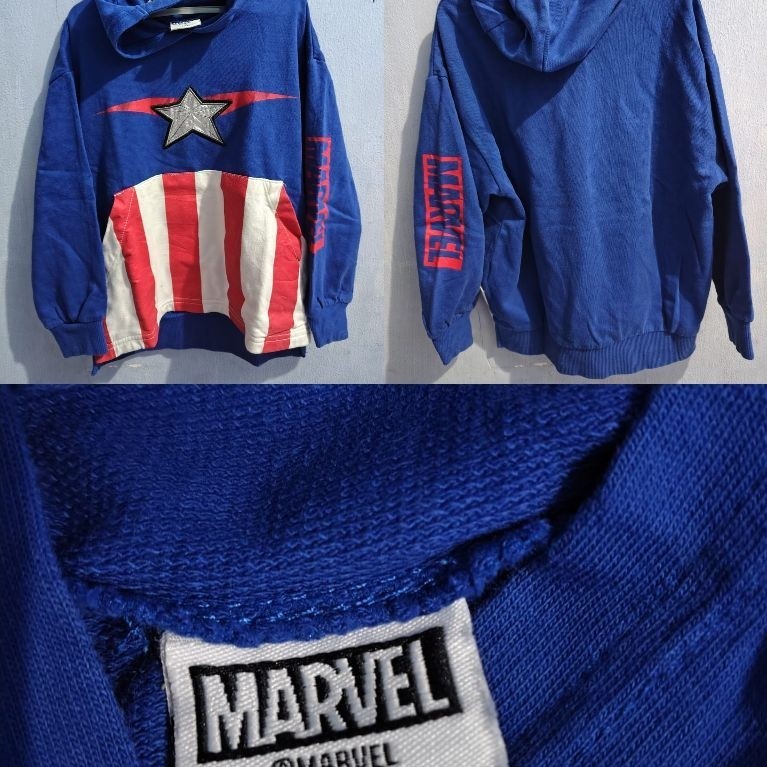 Hoodie anak laki-laki Marvel original (preloved)