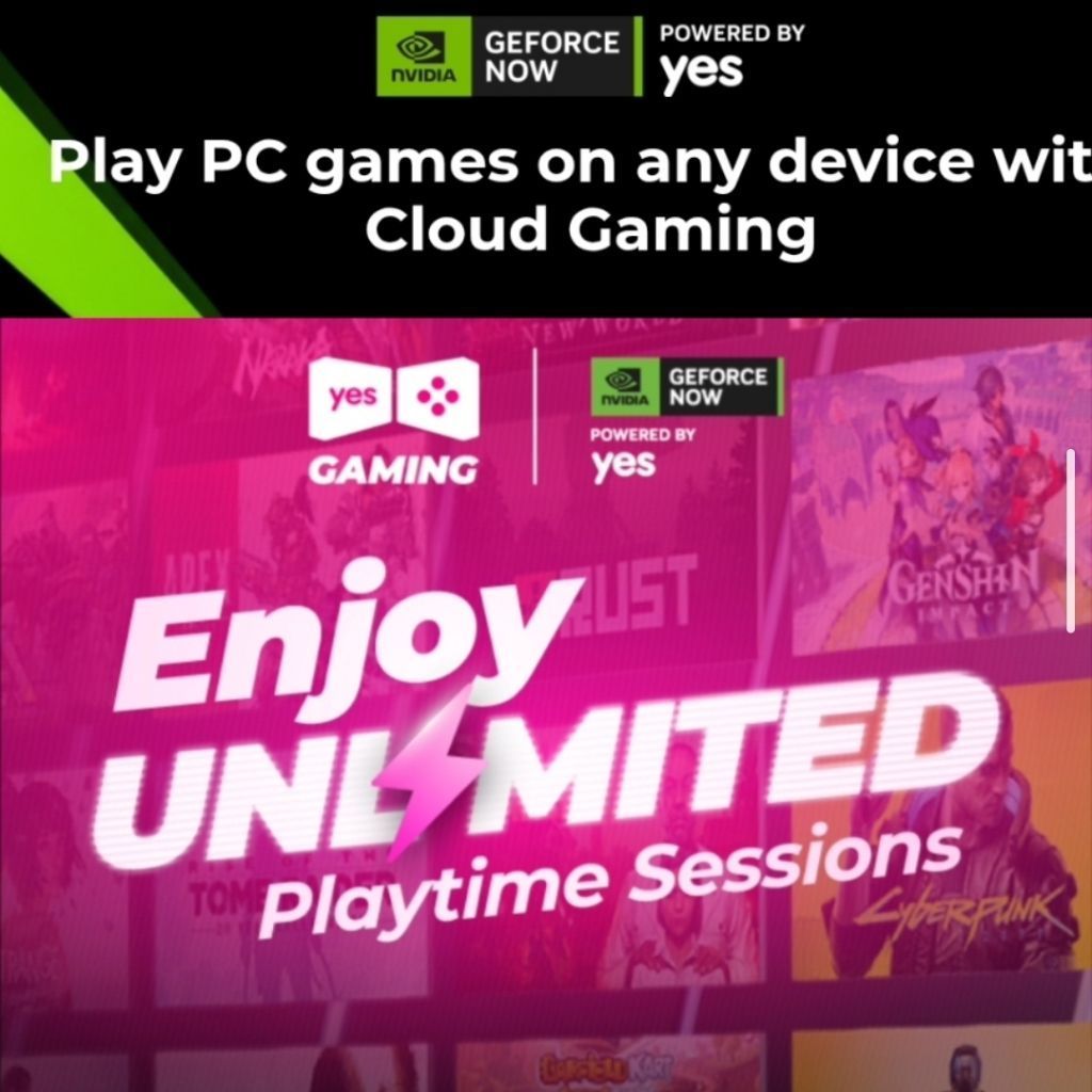 GeForce NOW Premium Malaysia Powered by YES Private Murah Bebas Antre