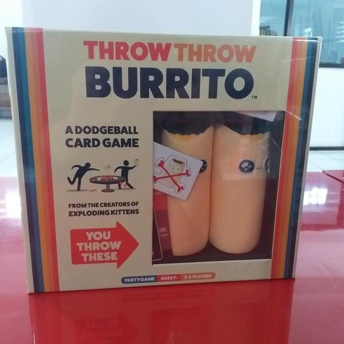 throw throw burrito board game