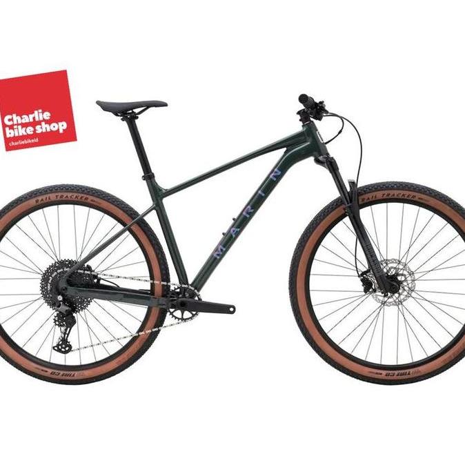 Fullbike Team Marin 1 MTB 29inch Solid Green - Sepeda Gunung