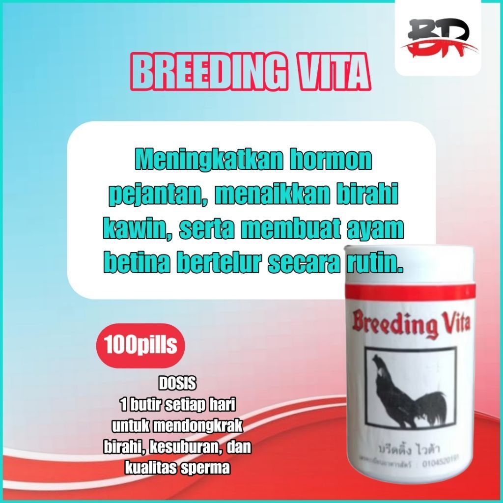 Breeding vita obat ayam petarung