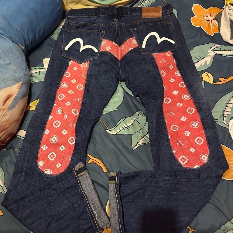 Denim Evisu Big Logo