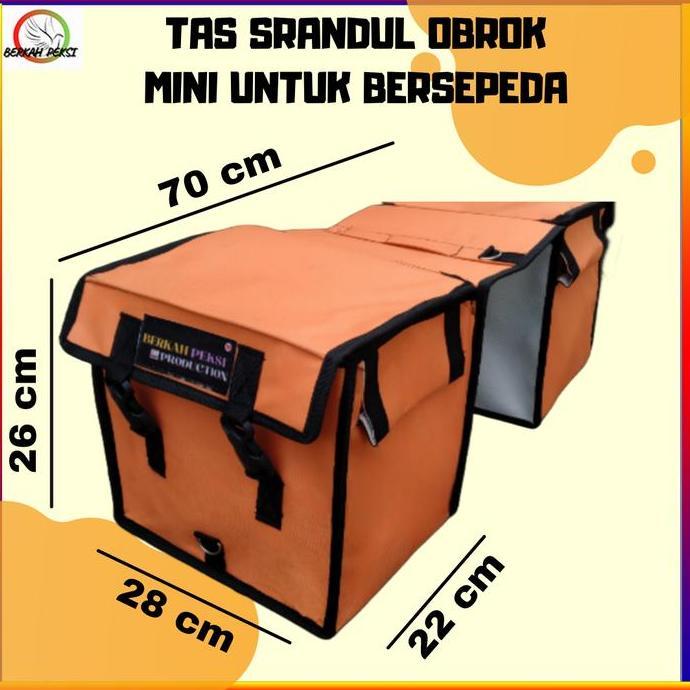 TAS SRANDUL OBROK MINIMALIS _UKURAN KECIL_ SEPEDA MOTOR BEAT SUPRA VARIO SCOOPY UKURAN JOK 25 - 27cm