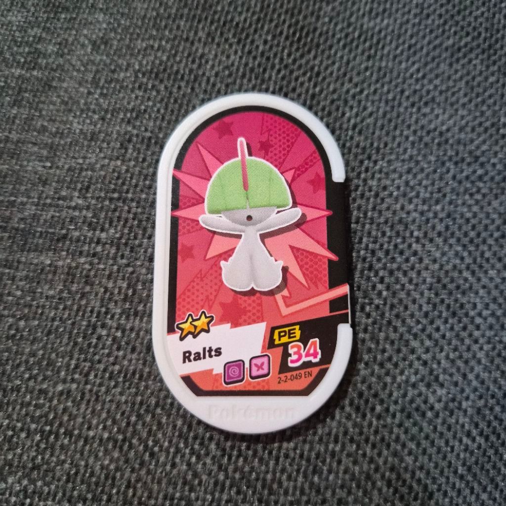 Pokemon mezastar mezatag original ralts
