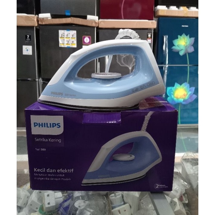 Setrika Philips / setrika Philips baju SERI / setrika Philips teflon