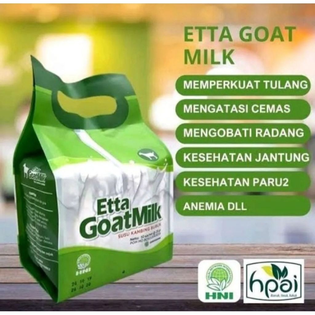 Susu Kambing Etawa HNI Etta Goat Milk