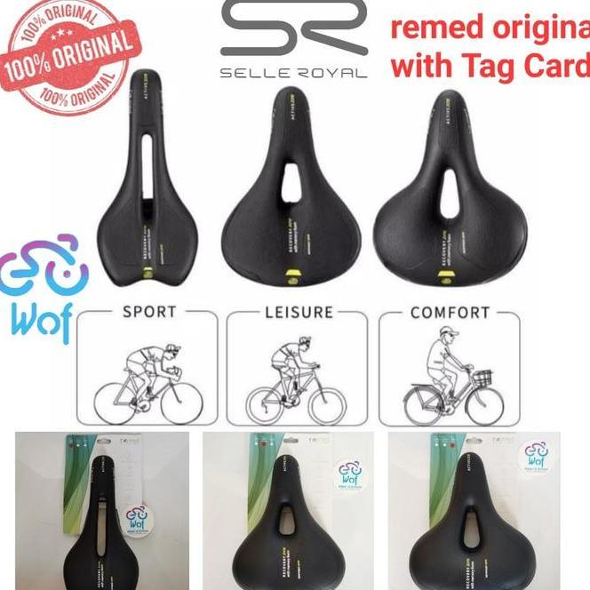 Sadel Selle Royal Remed Jok Sepeda Empuk Dan Nyaman