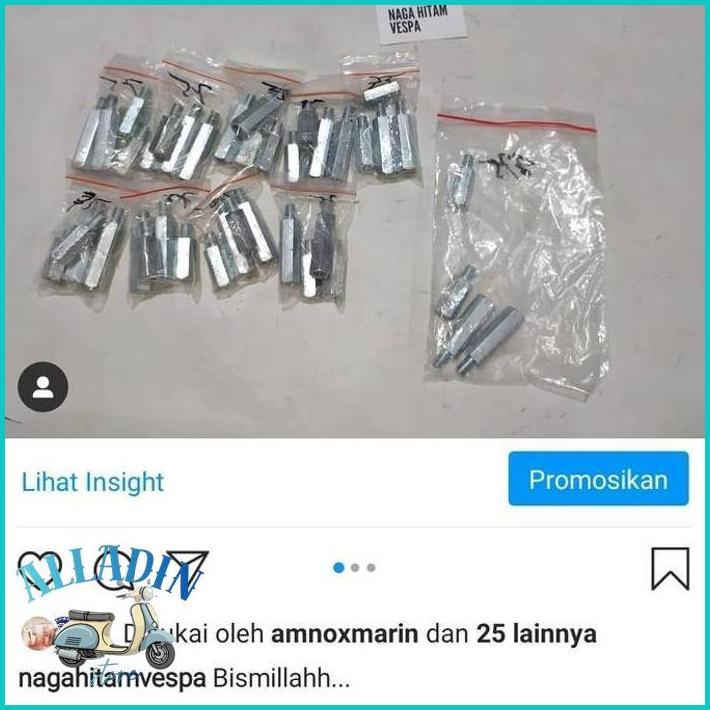 BAUT SPION SET VESPA EXCEL BARU SET TERMURAH
