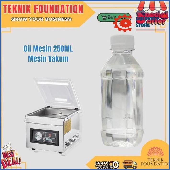 OLI MESIN VAKUM DZ260 DZ400 DZ500 250ML HARGA KHUSUS