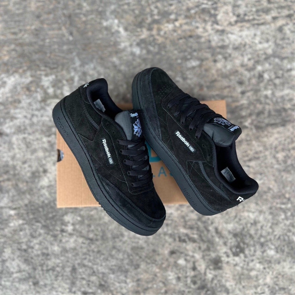 Reebok Club C 85 Black Suede
