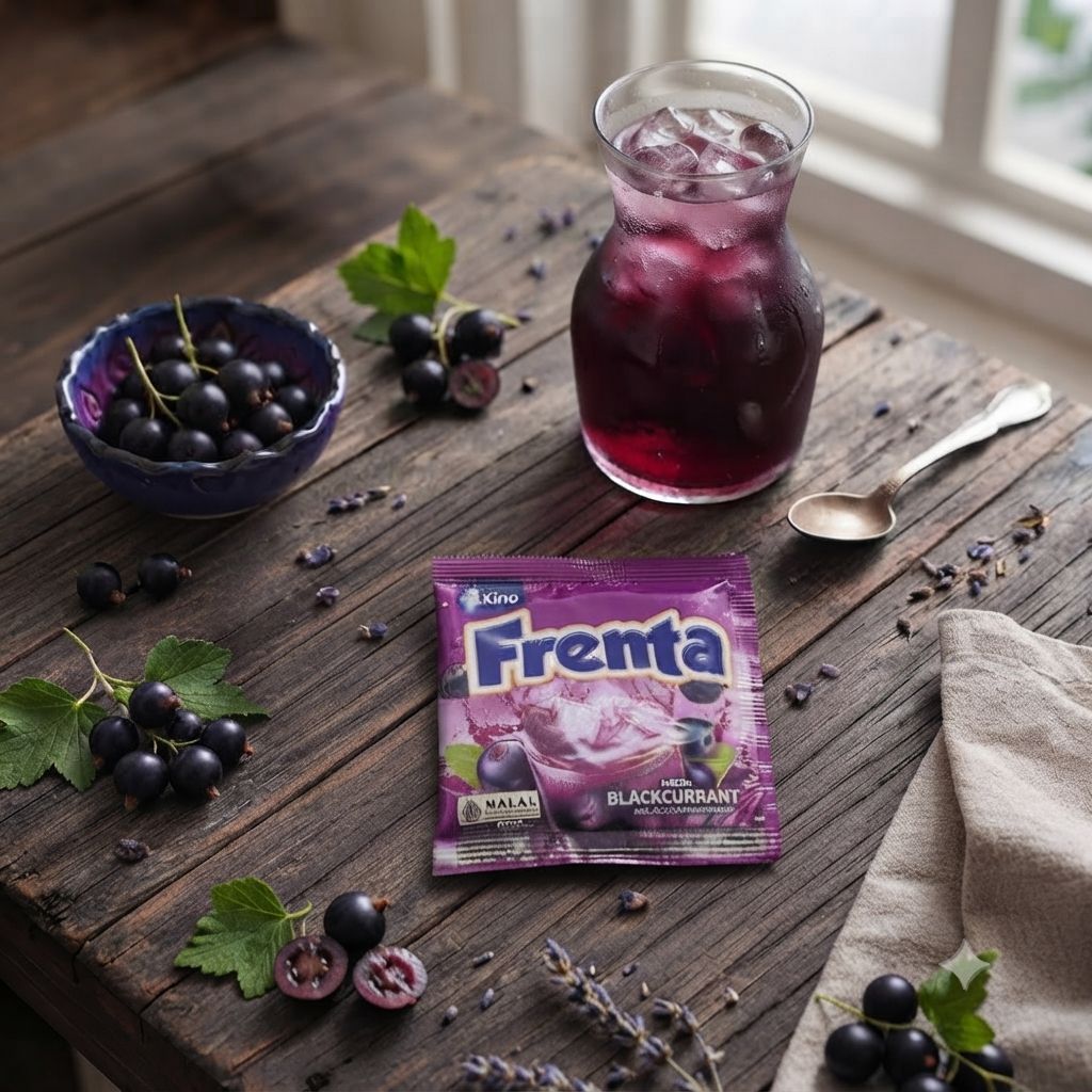 Frenta Minuman Serbuk Rasa Blackcurrant 10 Sachet
