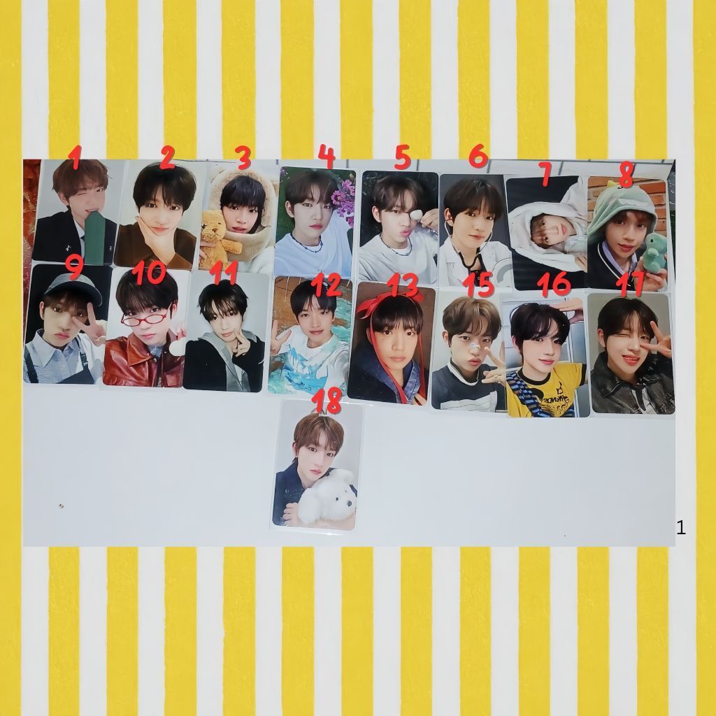 kim minjae idid official photocard