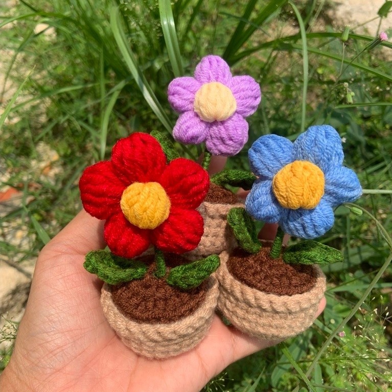 BIKINAN CEBA | BUNGA MINI RAJUT