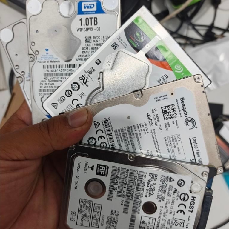 hardisk hdd 500GB-1 TB second
