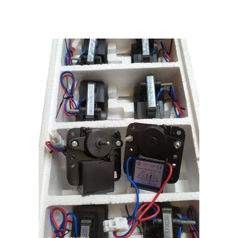 Fan Kulkas Showcase Polytron ZCF 150C Motor Fan / Dinamo Fan Kulkas Sokes Polytron