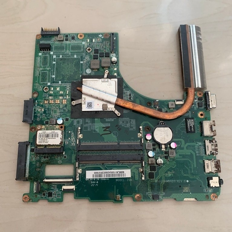 mainboard laptop acer aspire e5 421 amd e2 6110 original - keadaan mati atau matot