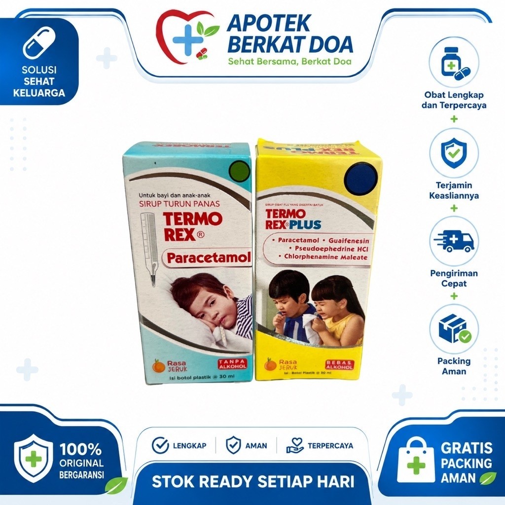 TERMOREX SIRUP & TERMOREX PLUS SIRUP