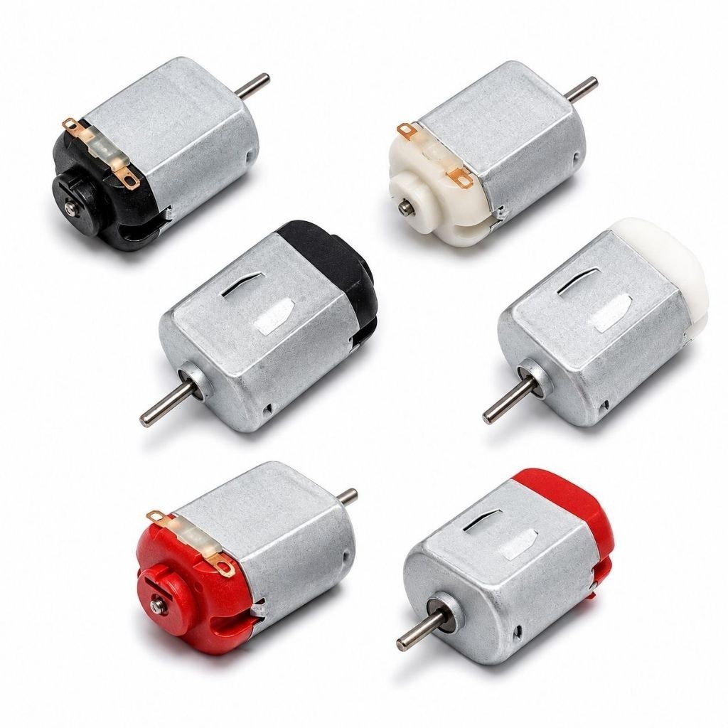 Dinamo Tamiya / Micro Motor F130 - Motor DC 3V - 6V (3500RPM) dinamo proyek diy dinamo mini fan