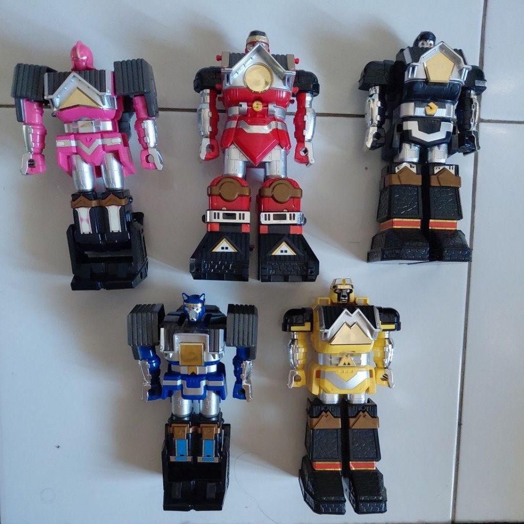 1995 Vintage Bandai Mighty Morphin Power Rangers Deluxe Shogun Megazord (Us version)