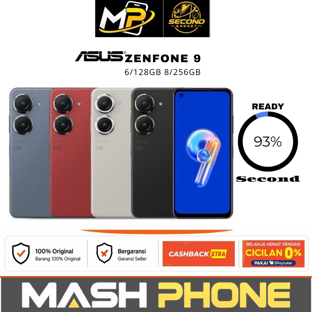 Asus Zenfone 9 6/128 8/256 Second Like New Resmi IDN