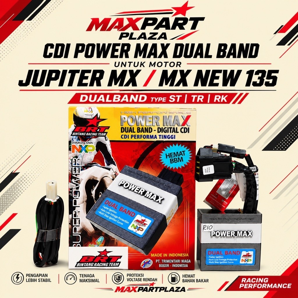 CDI | BRT CDI | CDI BRT POWER MAX DUALBAND JUPITER MX / MX NEW 135