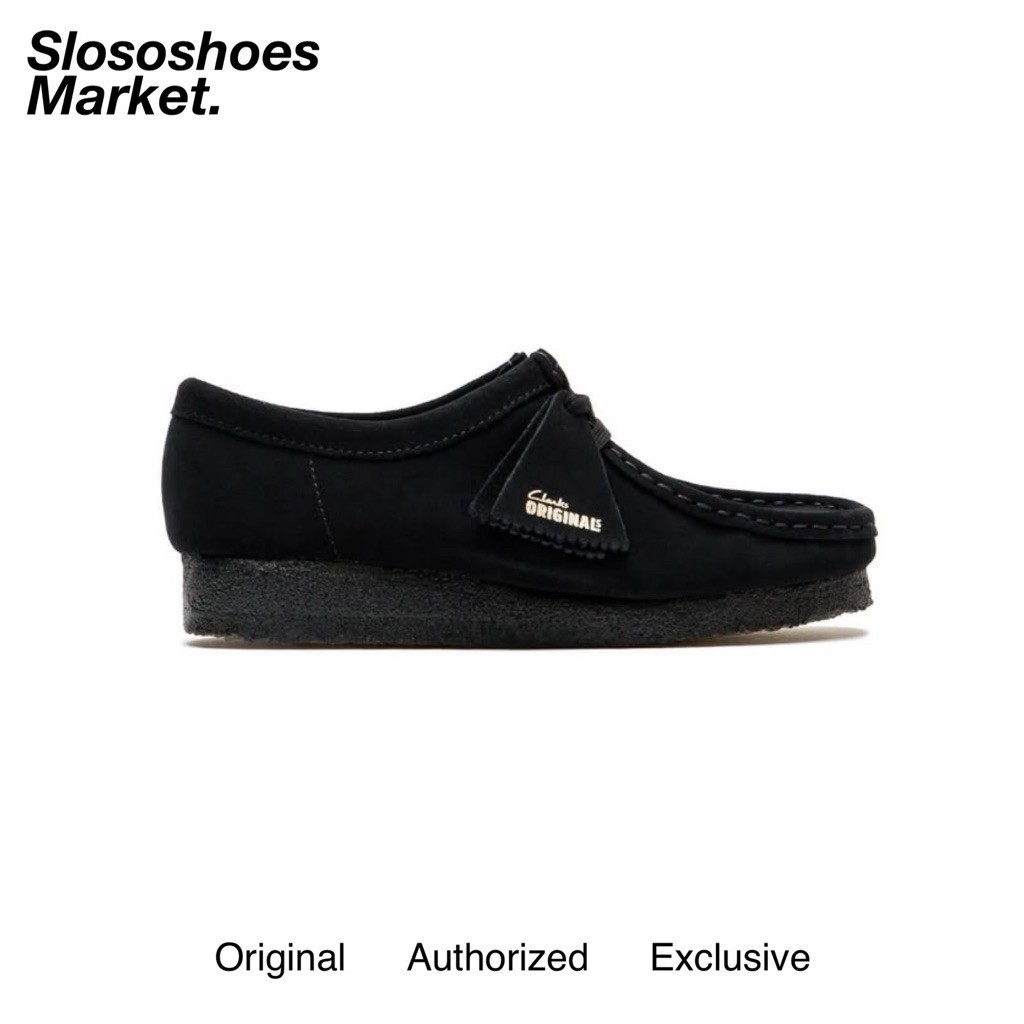 Clarks Wallabee Original Black Suede (26155519)