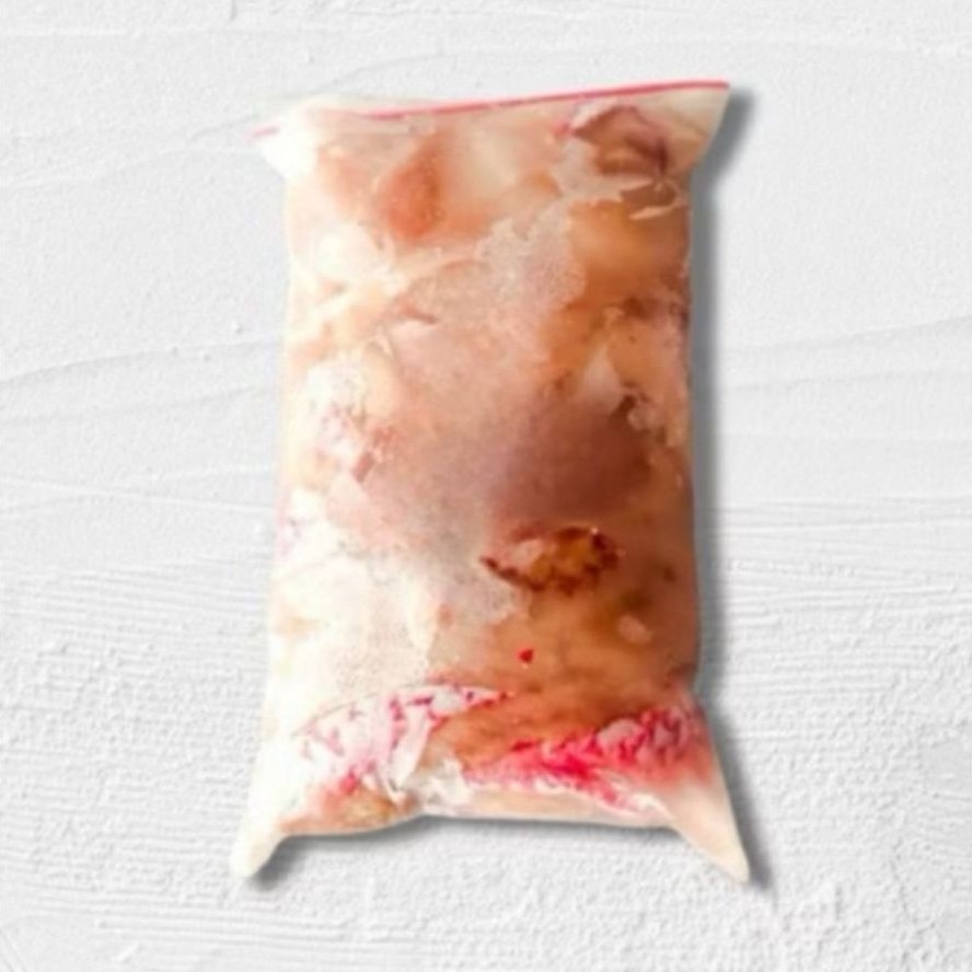 Potongan Ikan Kakap Merah / Tetelan Ikan Kakap Merah / Trimming Daging Kakap Merah 500gr