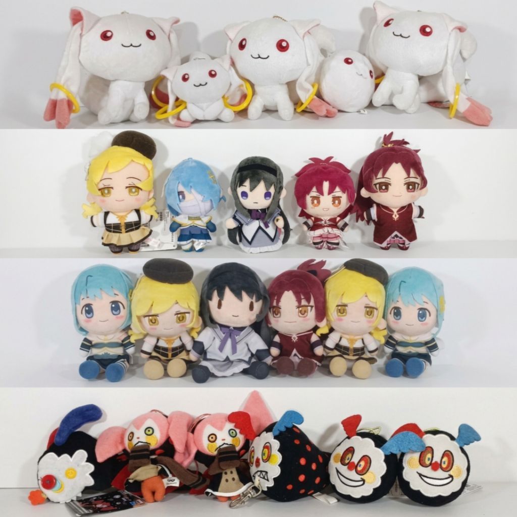 Puella Magi Madoka Magica Boneka Ganci Anime Madoka Kyubey Bag Charm Charlotte Anime Fashion Wanita