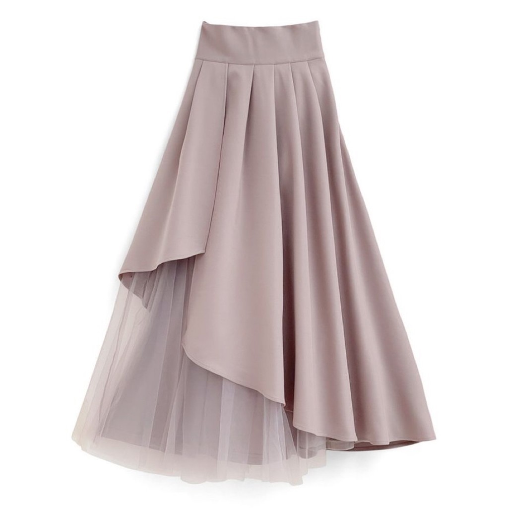 Rok GRL Kombinasi Pink