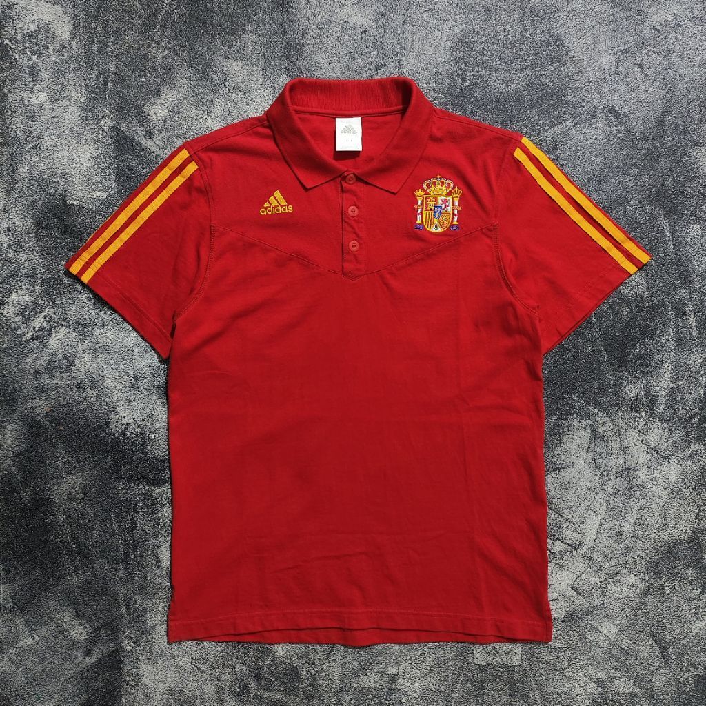 (M) Adidas Spain Polo Shirt 2008