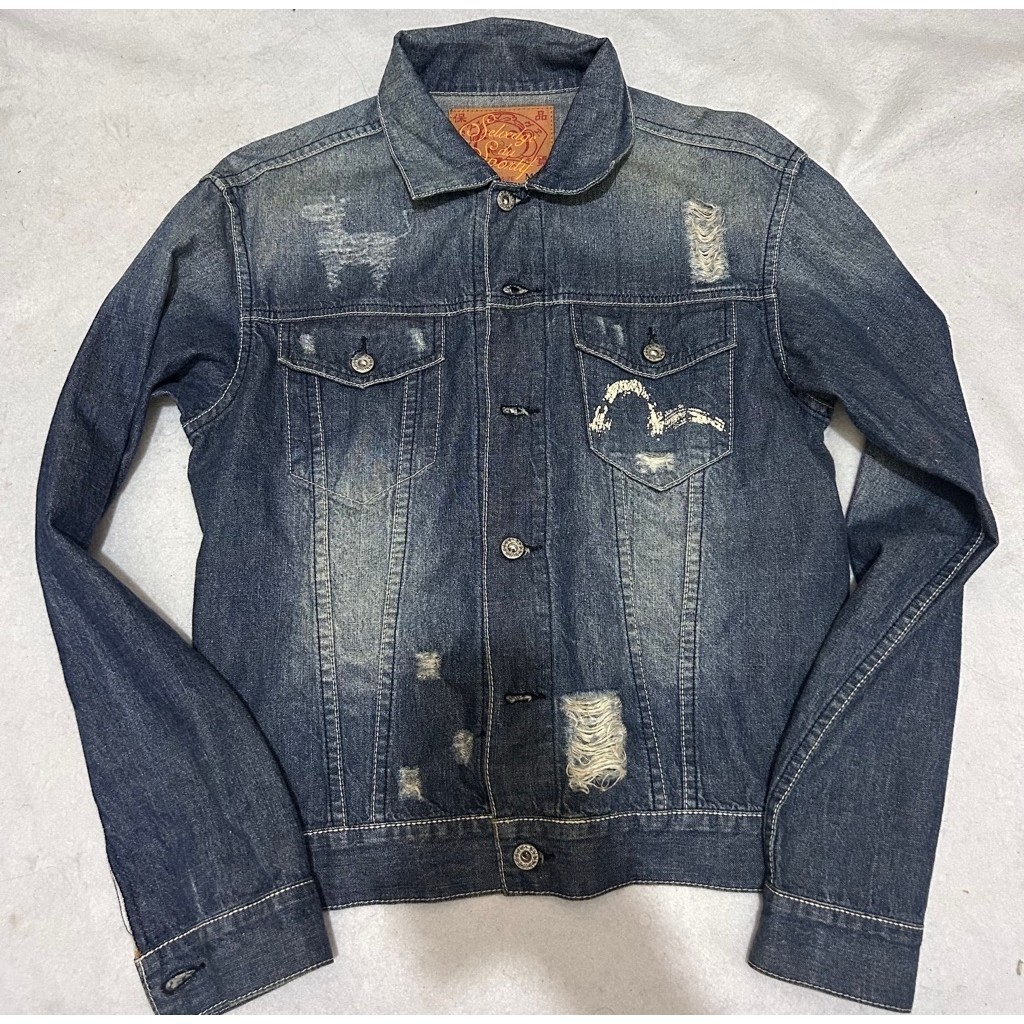 jacket denim evisu