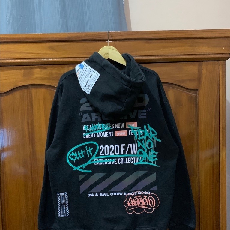 HOODIE HITAM 2ND ARCHIVE
