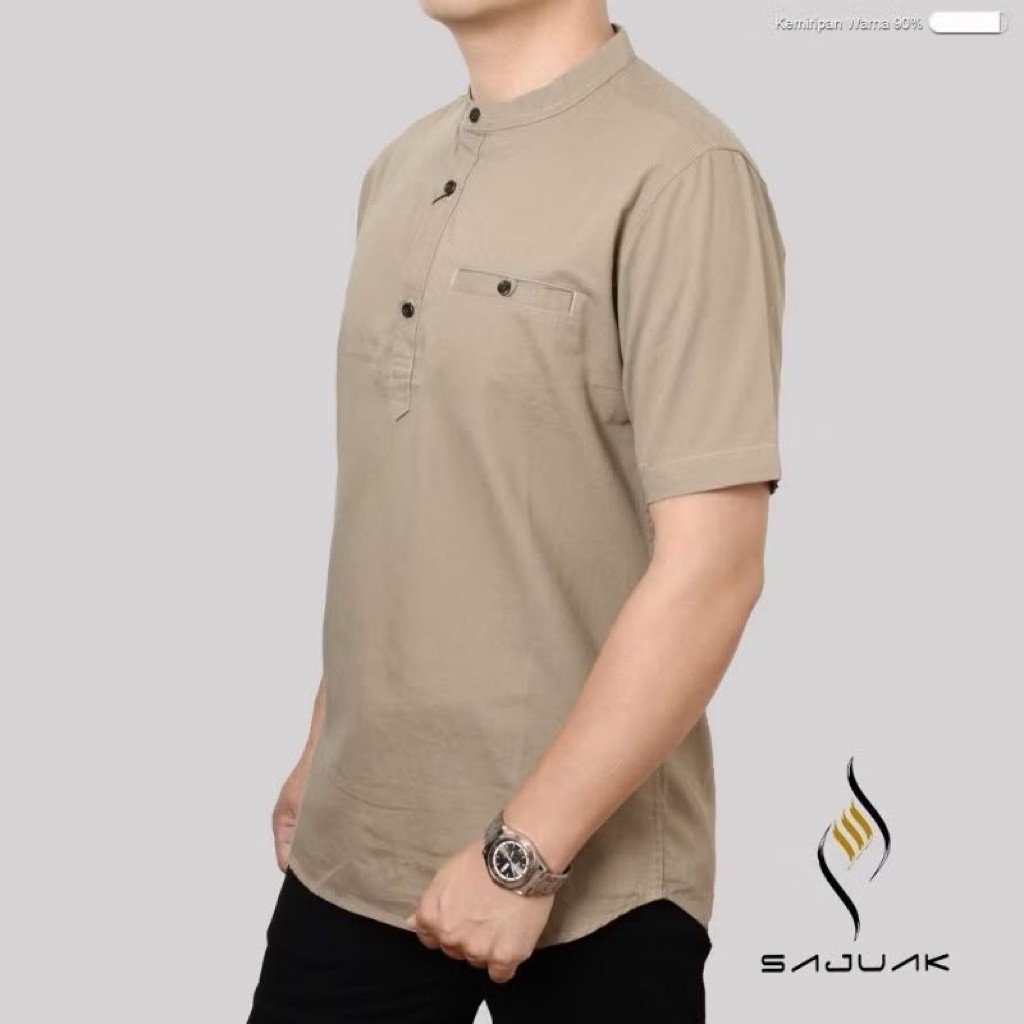 KOKO LENGAN PENDEK AGERA VINTAGE DAN SAJUAK ORIGINAL/PAKAIAN MUSLIM PRIA BRAND AGERA VINTAGE/BAJU KO