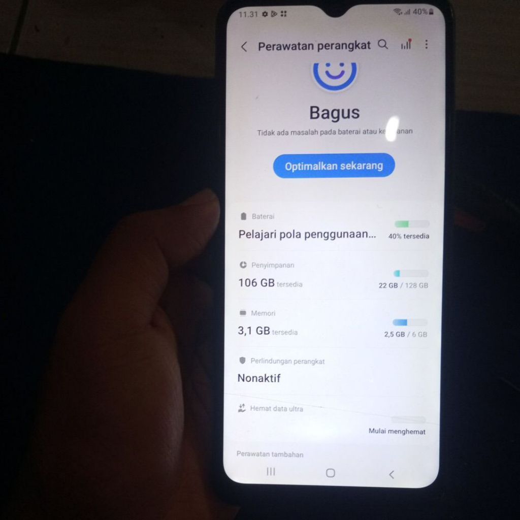samsung a12 6/128 minus sinyal