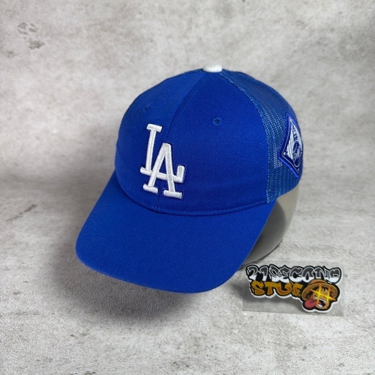 Topi MLB LA Dodgers Biru Anak Second