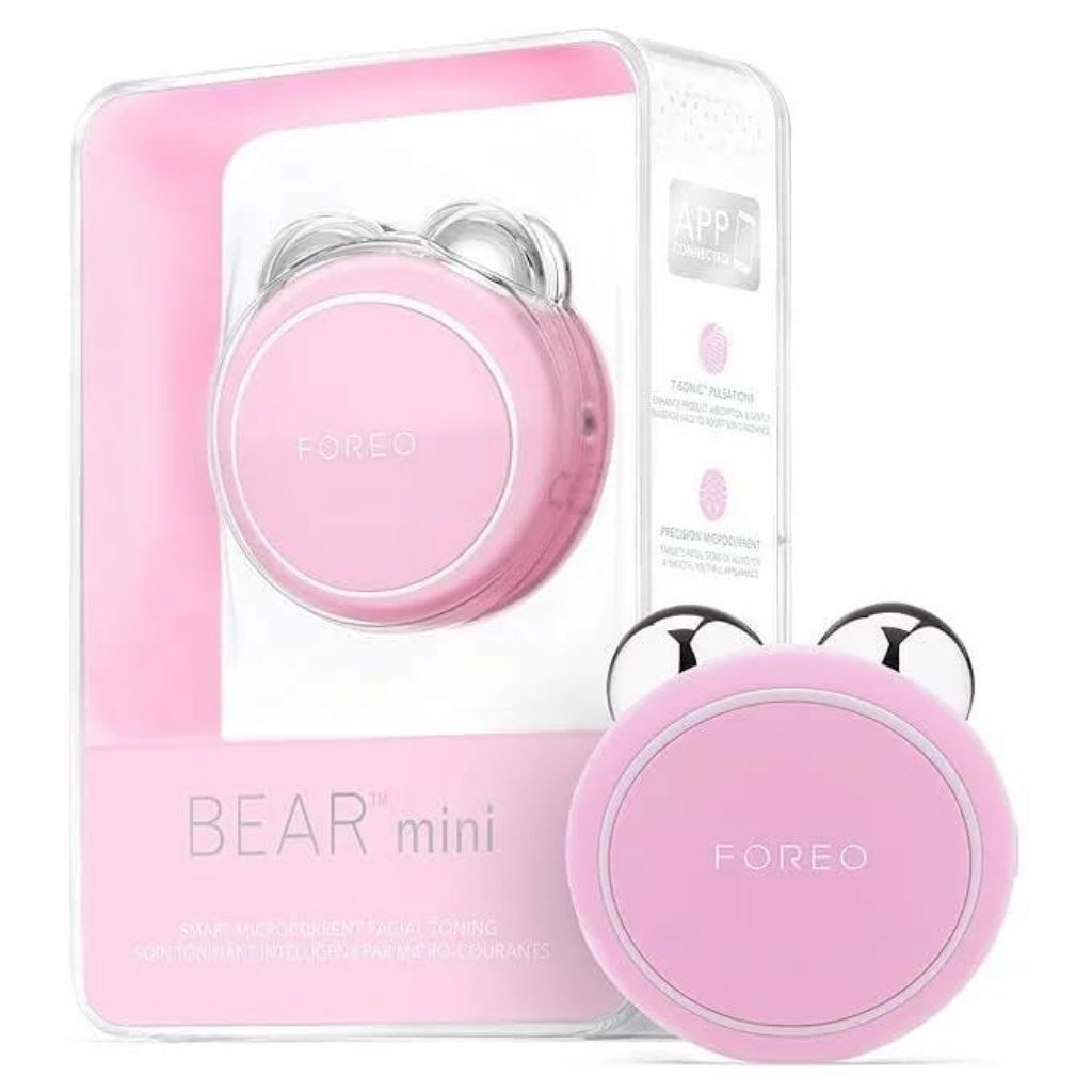 FOREO BEAR Mini Targeted Microcurrent Face Lift Device Double Chin Reducer Skincare Device Beauty To