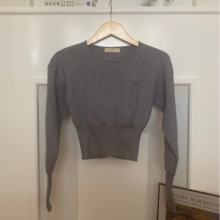 Preloved Dune Knit Grey Kiyorawears