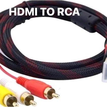 KABEL HDMI TO RCA 1,5METER / KABEL HDMI TO RCA HIGH QUALITY