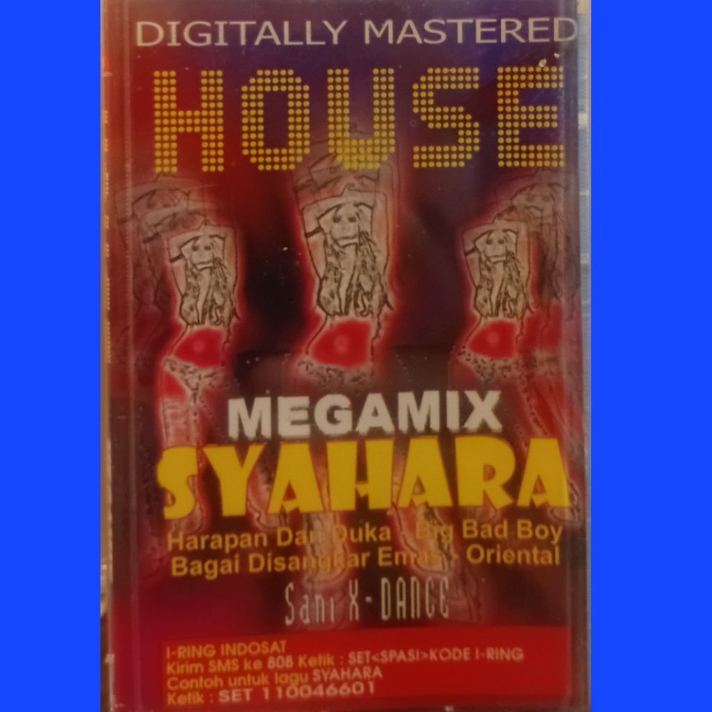 Kaset House Mega Mix Syahara