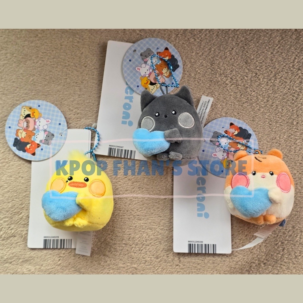 [Ready Stock] Zerobaseone x Line Friends - Zeroni Mgnt Plush Keyring Wonderland