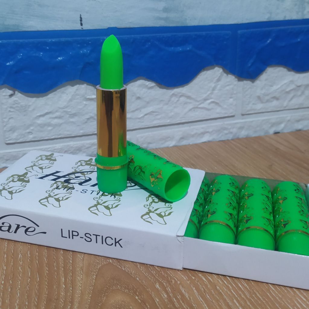 Lipstik Arab Hare Hijau ORIGINAL/Lipstik Hare/Lipstik