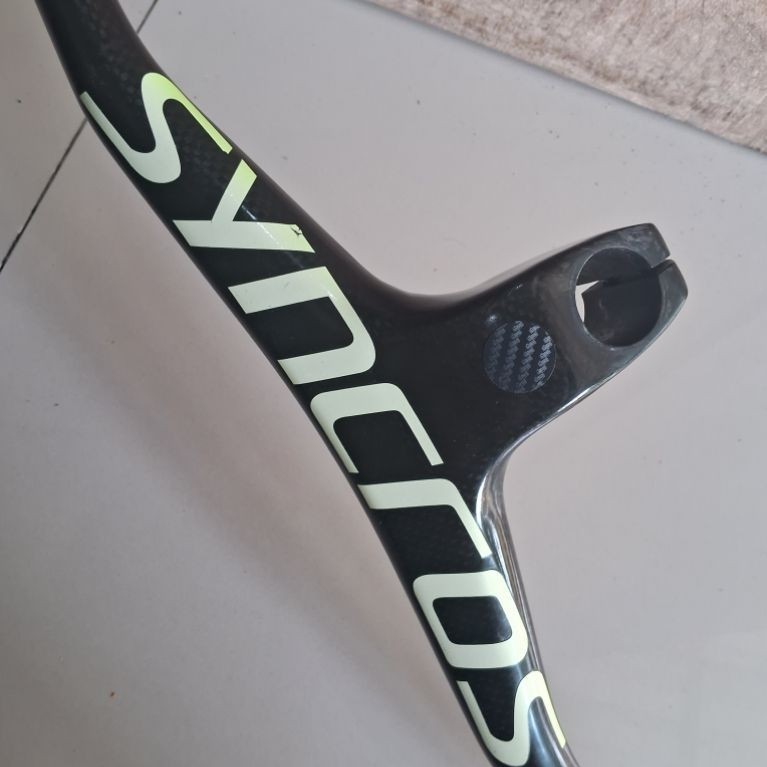 Stang Sepeda Integrated Handlebar Syncros Full Carbon Stang XC MTB