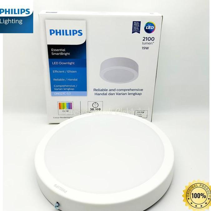 TERMURAH - Lampu Downlight LED Outbow PHILIPS DN027C 19w
