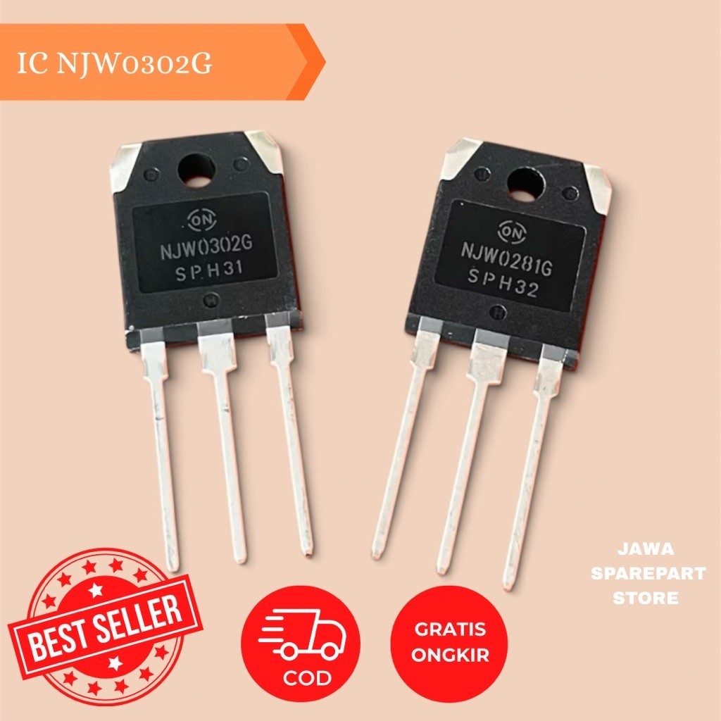 TR TRANSISTOR FINAL NJW0381 NJW0302 G ORIGINAL NJW0281G NJW 0281G 0302g 0281 ASLI ORI ON