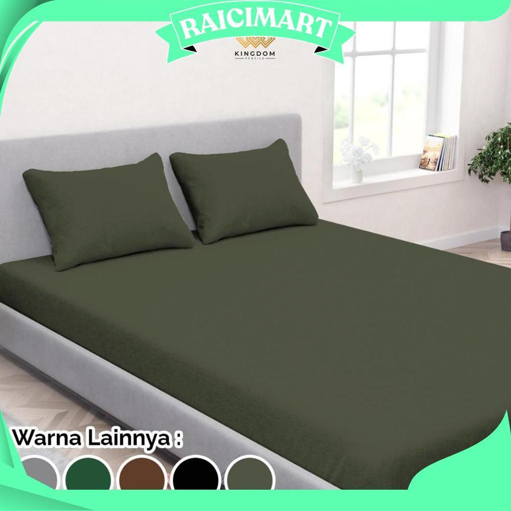 Sprei Seprei Seprai Set Murah Katun Polos Aesthetic 90x200/100x200/120x200/160x200/180x200/200x200 S