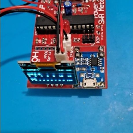 swr meter dan power meter digital